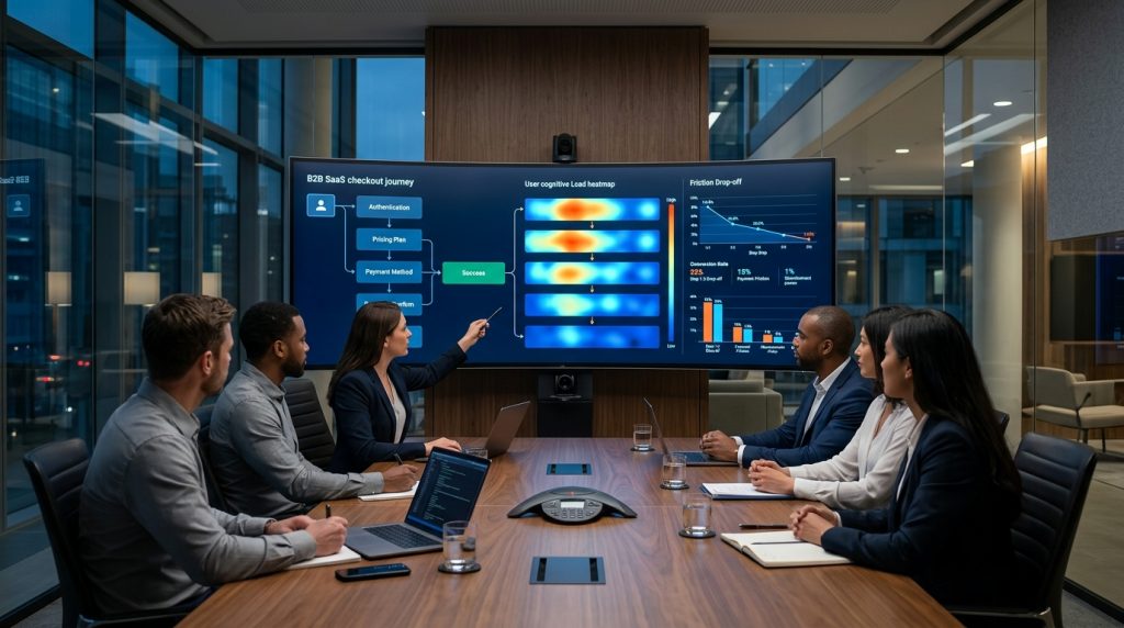 Enterprise Checkout UX & Cognitive Friction in 2026: The $100M Conversion Leaks Killing B2B SaaS