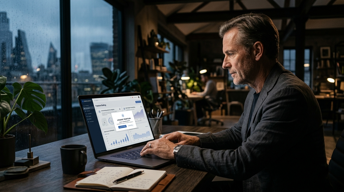 contextual paywall ux saas