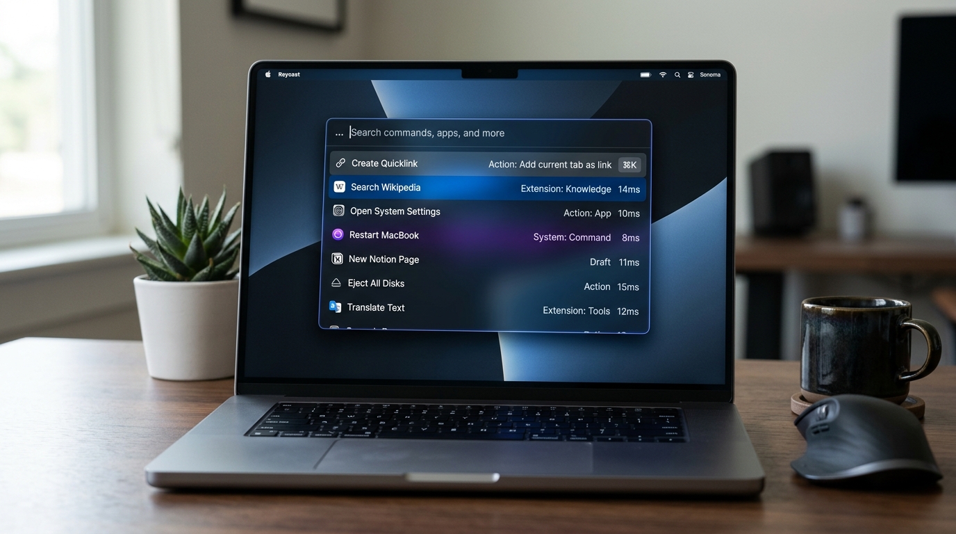 raycast command bar UX keyboard navigation design Product Design Strategy