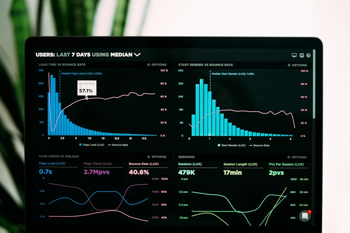 Clean modern SaaS enterprise dashboard interface with faceted filter sidebar and pill tags