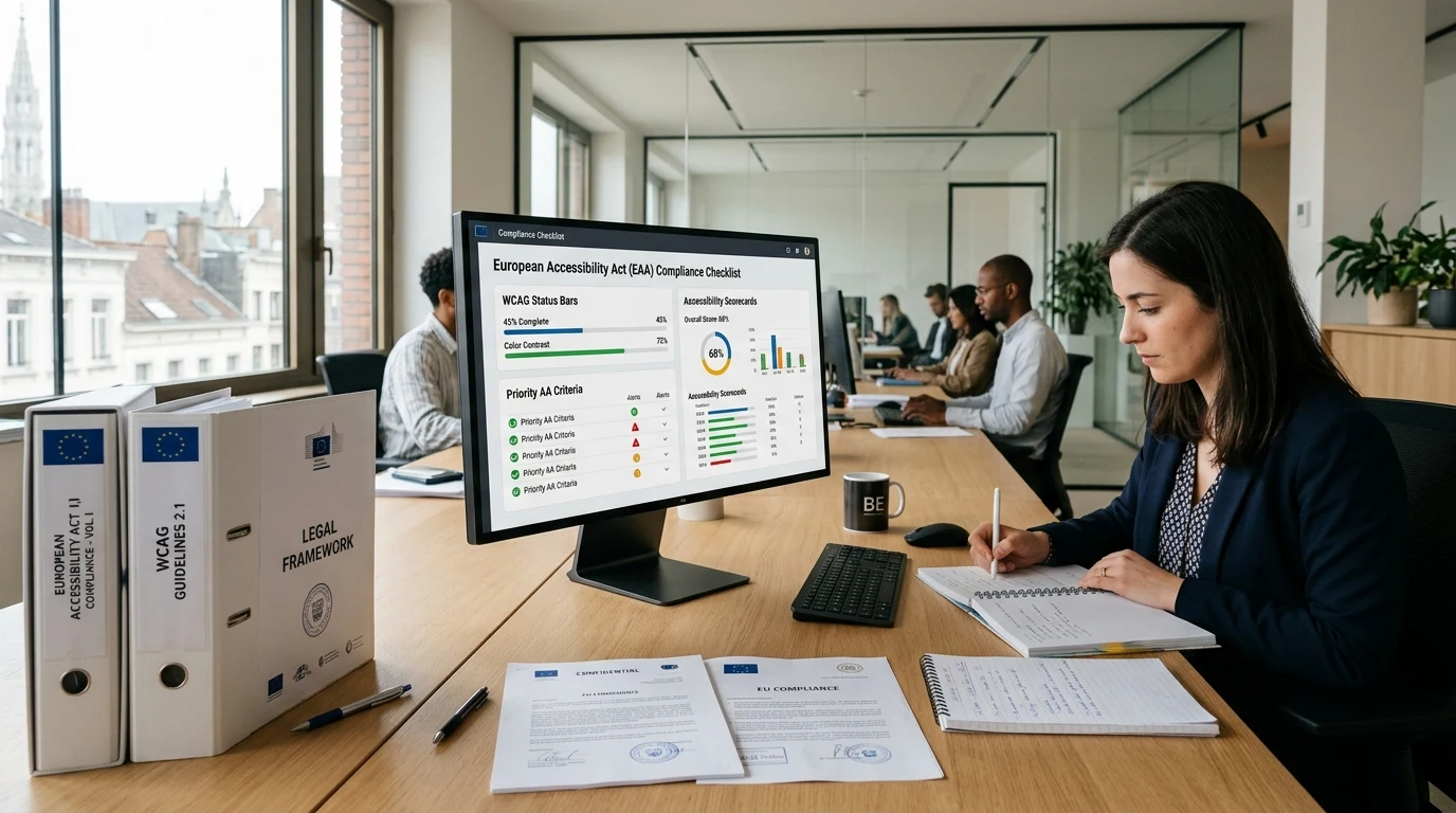 European Accessibility Act EAA 2025 Digital Compliance Audit UI
