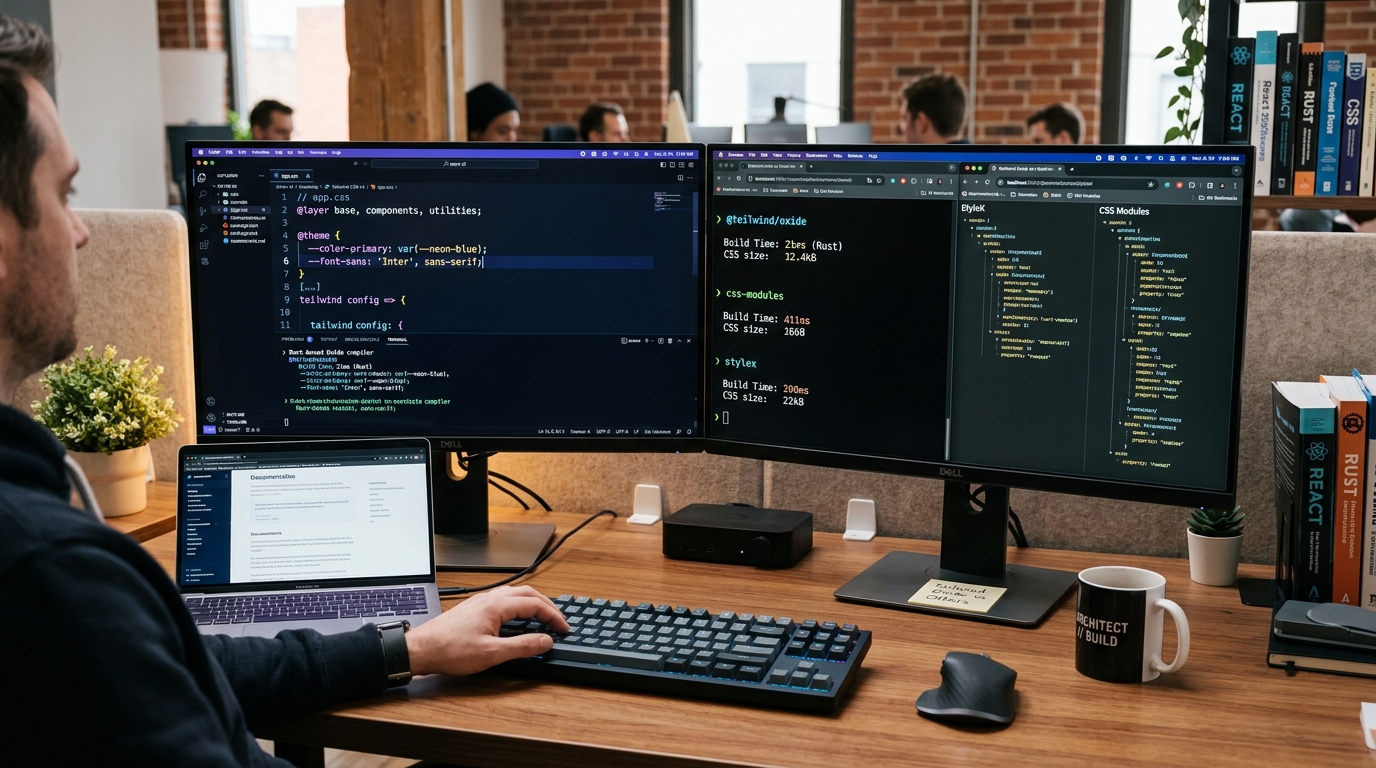 tailwind css v4 vs css modules 2026