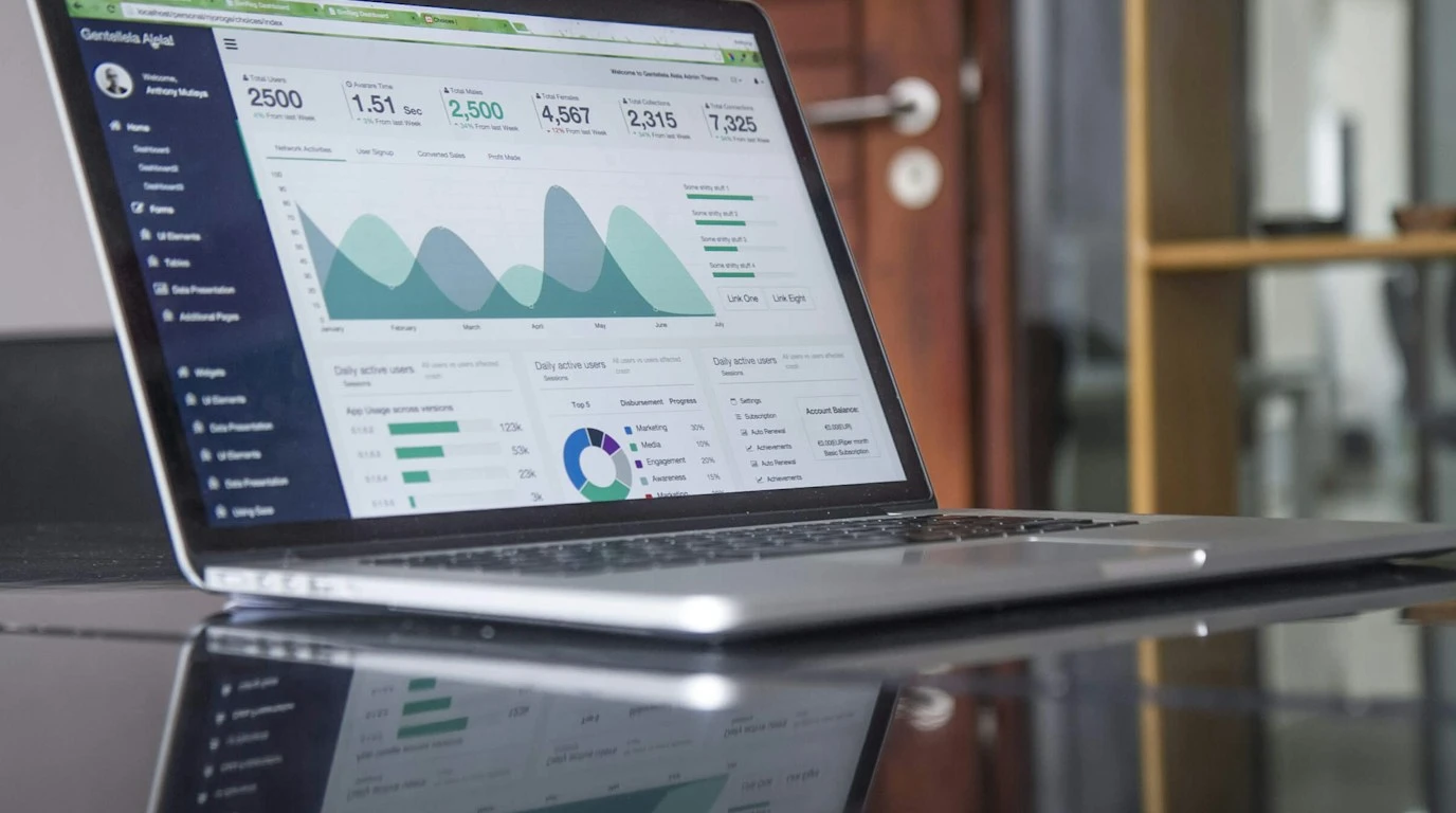 Modern enterprise cloud analytics dashboard displaying data export pipelines